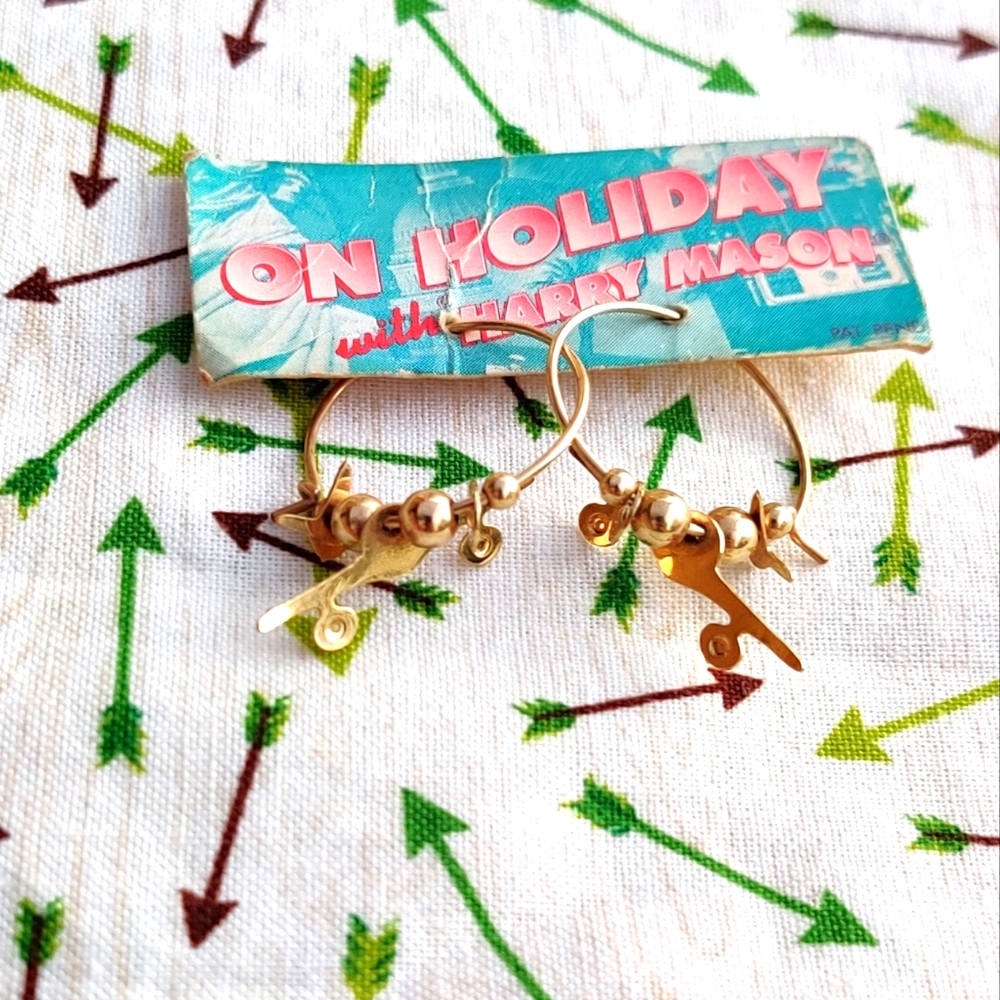 Harry Mason holiday earrings